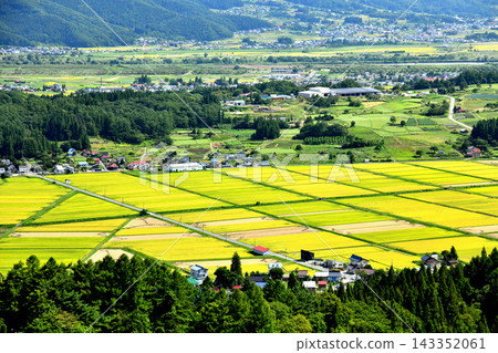 長野縣飯山市壽、中曾根、綠一帶風景（長野縣飯山市）[2026.9] 143352061
