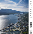 Aerial view of Ketchikan in Alaska - USA 143352945