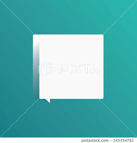 Speech bubble blank frame, text quote box, message Speech bubble blank frame, text quote box, message 143354781