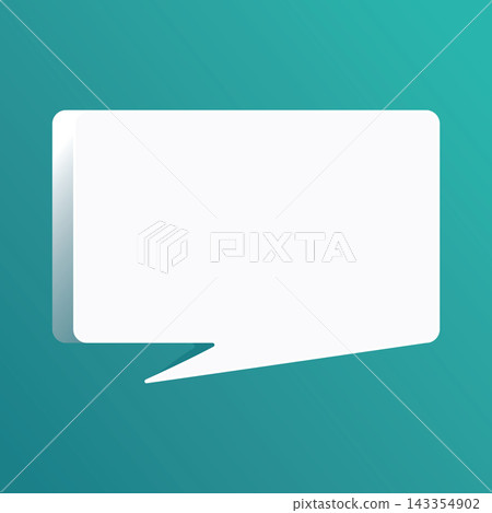 Speech bubble blank frame, text quote box, message Speech bubble blank frame, text quote box, message 143354902