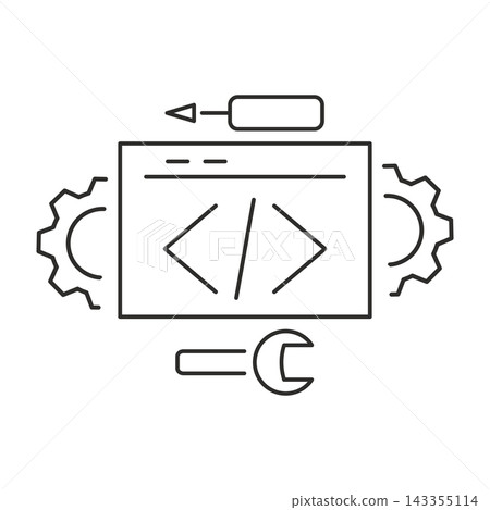 Flat design vector icon illustration Flat design vector icon illustration 143355114