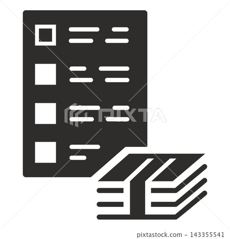 finance icon, file symbol, flat vector illustration on white background finance icon, file symbol, flat vector illustration on white background 143355541