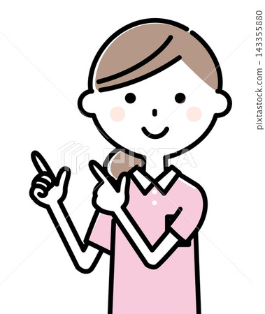 Care staff, helpers, guides Care staff, helpers, guides 143355880