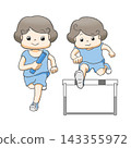 Children who participate in track and field 143355972