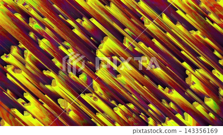Advanced colorful noise. Computer generated 3d render 143356169