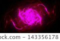 Energy particle sphere. Computer generated 3d render 143356178