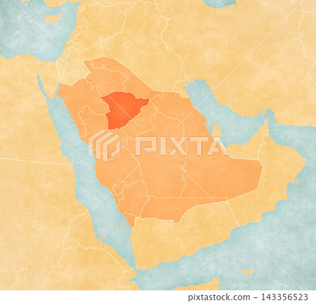 Map of Saudi Arabia - Hail Province Map of Saudi Arabia - Hail Province 143356523