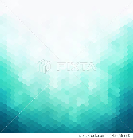 Modern abstract turquoise and blue geometric background with hexagons for your creative design. eps 10 Modern abstract turquoise and blue geometric background with hexagons for your creative design. eps 10 143356558