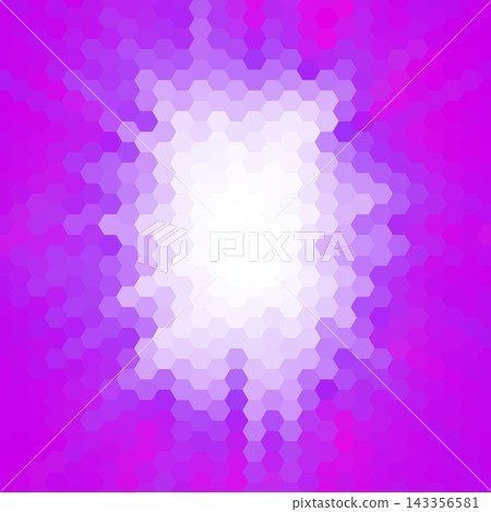Abstract geometric background with hexagons in a vibrant purple gradient with a light center effect for design. EPS 10 Abstract geometric background with hexagons in a vibrant purple gradient with a light center effect for design. EPS 10 143356581