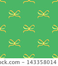 Seamless pattern with ribbon bows on pink, purple and red backgrounds vector. Stock Vector 143358014