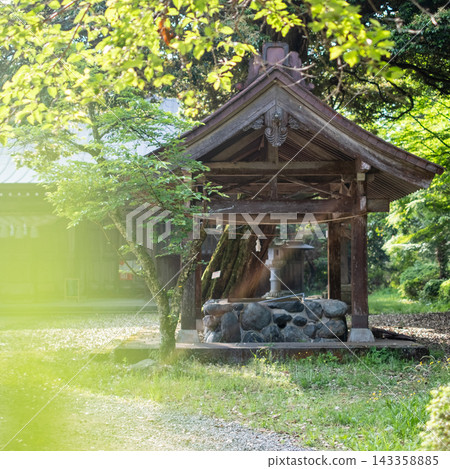 倉吉市宇吹公園的清新綠意和初夏景色 倉吉市宇吹公園的清新綠意和初夏景色 143358885