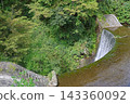 The Daigenta River No. 1 sediment control dam and stream in Yuzawa Town, Niigata Prefecture 143360092