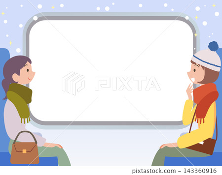汽車窗框 - 冬天 - 女孩們的旅行 汽車窗框 - 冬天 - 女孩們的旅行 143360916