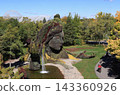 Notre-Dame Island, Mother Earth grass sculpture is inspired by Indigenous traditions, this symbolic work pays homage to the source of all life and human, plant, animal, and cultural. 143360926