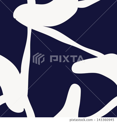 Navy White Abstract seamless pattern design for fashion and home textiles, graphics and backgrounds Navy White Abstract seamless pattern design for fashion and home textiles, graphics and backgrounds 143360945