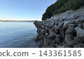 從海岸線看到的大海 143361585