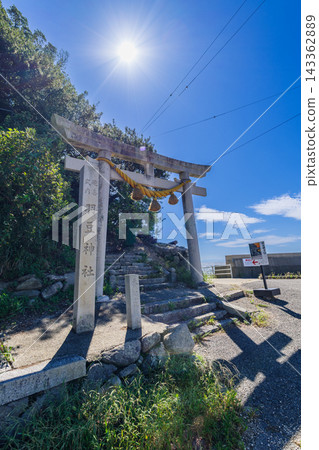 羽津神社鳥居（愛知縣南知多町諸崎） 143362889