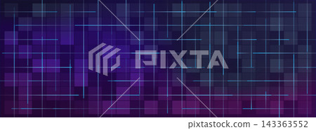Blue FUI Grid Futuristic Interface Background Design 143363552