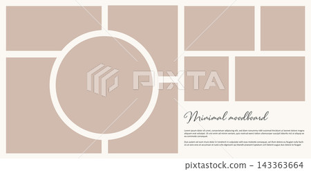 Elegant montage gallery layout for photography showcase templates Elegant montage gallery layout for photography showcase templates 143363664