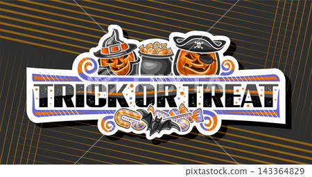 Vector banner for Halloween Vector banner for Halloween 143364829