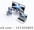 Responsive website design for PCs, laptops, and mobile devices. 143364869
