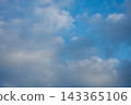 Blue sky with clouds 143365106