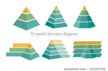 A set of business diagrams illustrating pyramid structures, hierarchical structures, and organizational structures; ideal for management strategies, business strategies, proposals, and presentations. A set of business diagrams illustrating pyramid structures, hierarchical structures, and organizational structures; ideal for management strategies, business strategies, proposals, and presentations. 143365382