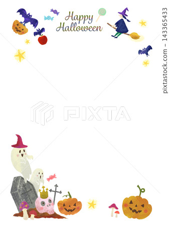 Cute frame for halloween Cute frame for halloween 143365433