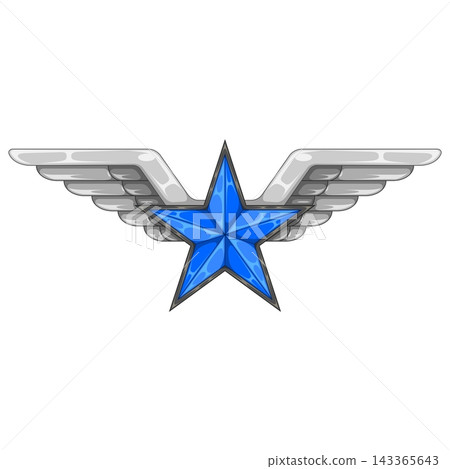 Metal Winged Star Color Metal Winged Star Color 143365643