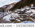 The area around Jigokudani Onsen Korakukan (Yamanouchi Town, Nagano Prefecture) 143365809