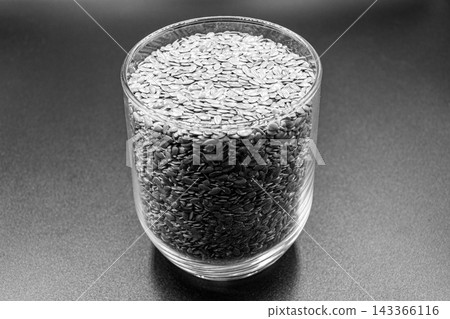 beautiful texture ripe of natural flax seeds on background beautiful texture ripe of natural flax seeds on background 143366116