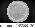 beautiful texture ripe of natural sesame seeds on background 143366120