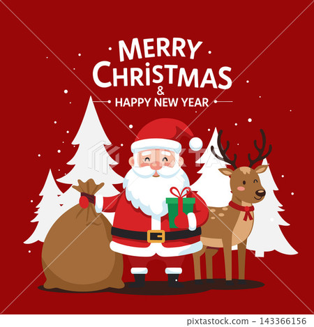 Christmas Element Set, Christmas Collection, Christmas icons, including Santa, reindeer, wreath, ornaments, and more holiday elements, perfect for seasonal designs and celebrations Christmas Element Set, Christmas Collection, Christmas icons, including Santa, reindeer, wreath, ornaments, and more holiday elements, perfect for seasonal designs and celebrations 143366156