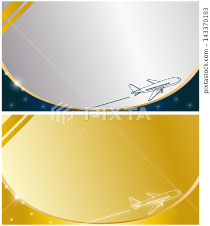 Luxury airline banner background, high-end travel banner background Luxury airline banner background, high-end travel banner background 143370193