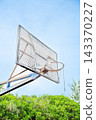 A scene with a basketball hoop in Okinawa 143370227