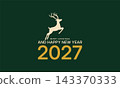 Celebrating Christmas and Ringing in the New Year 2027 143370333