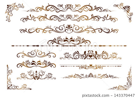 Luxury Frame Set 01 143370447