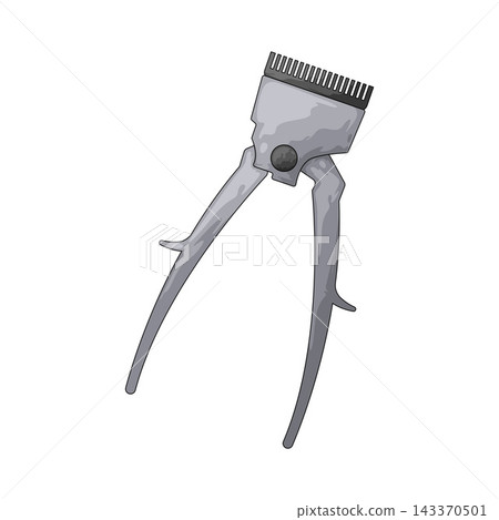 Illustration of Old Hair Clipper 143370501