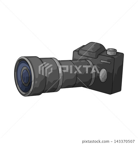 Illustration of DSLR 143370507
