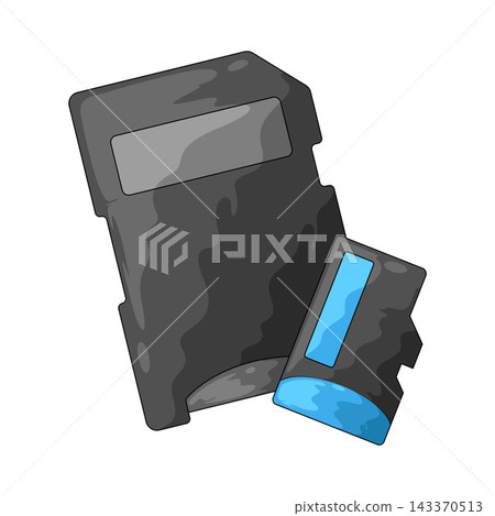 Illustration of Memory Card 143370513