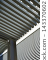 Aluminum louver roof 143370602