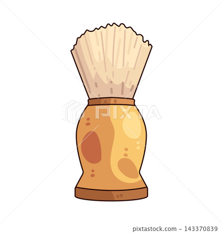 Illustration of Shaving Brush 143370839