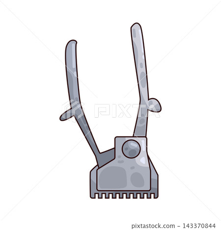 Illustration of Old Hair Clipper Illustration of Old Hair Clipper 143370844