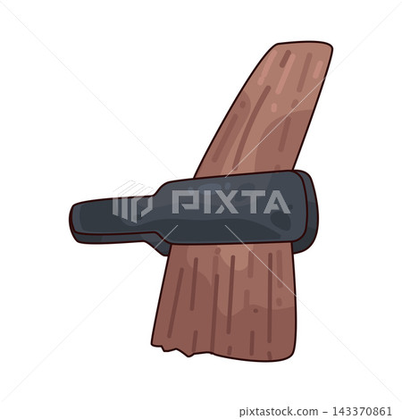Illustration of Styling Iron 143370861