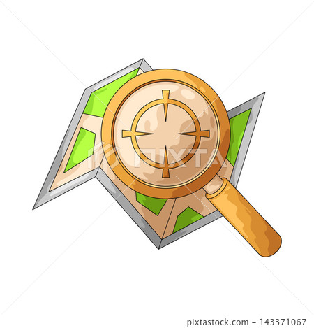 Illustration of Target Location Illustration of Target Location 143371067