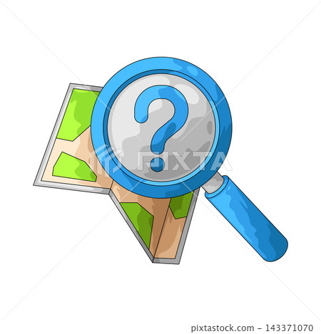 Illustration of Search Map Illustration of Search Map 143371070