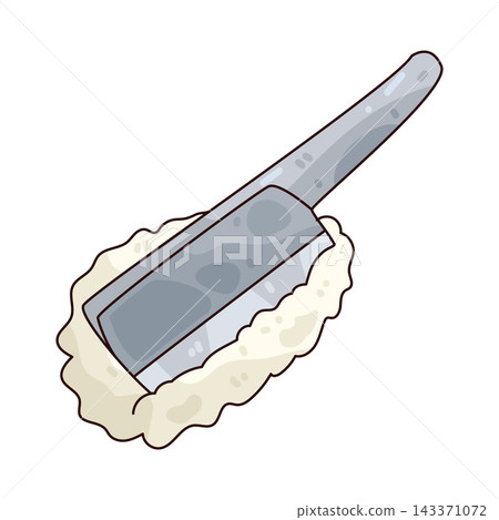 Illustration of Straight Razors Illustration of Straight Razors 143371072
