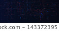 Hacker Attack Cyber Security Digital Data Breach Computer Fraud Red Code Cyberattack Screen Alert. Malware Internet Crime Cybersecurity Software Technology System Network Protection. Vector Concept 143372395
