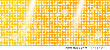 Gold backdrop with a circular mosaic and scattered star shaped flares. Bright golden rays and sparks illuminate the reflective tiled surface. Festive vector backdrop for celebration poster design Gold backdrop with a circular mosaic and scattered star shaped flares. Bright golden rays and sparks illuminate the reflective tiled surface. Festive vector backdrop for celebration poster design 143373462