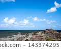 十六羅漢岩聳立於日本海之上－山形縣湯座町 143374295